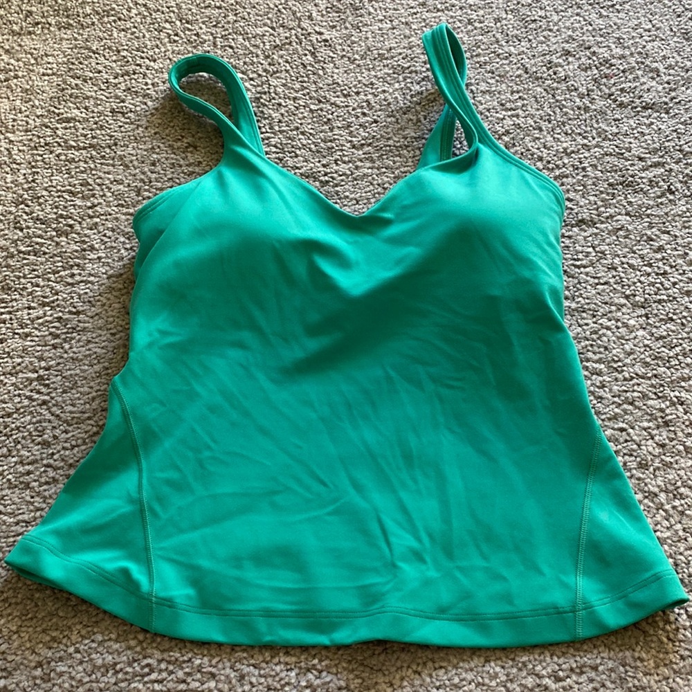 Vibrant teal lululemon top